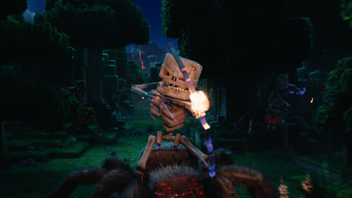 Ist das Minecraft oder doch ein Jamba-Werbespot aus den frühen 2000er-Jahren? (Bild: Warner Bros.)